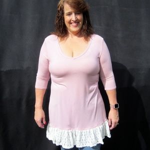 3/4 sleeve top